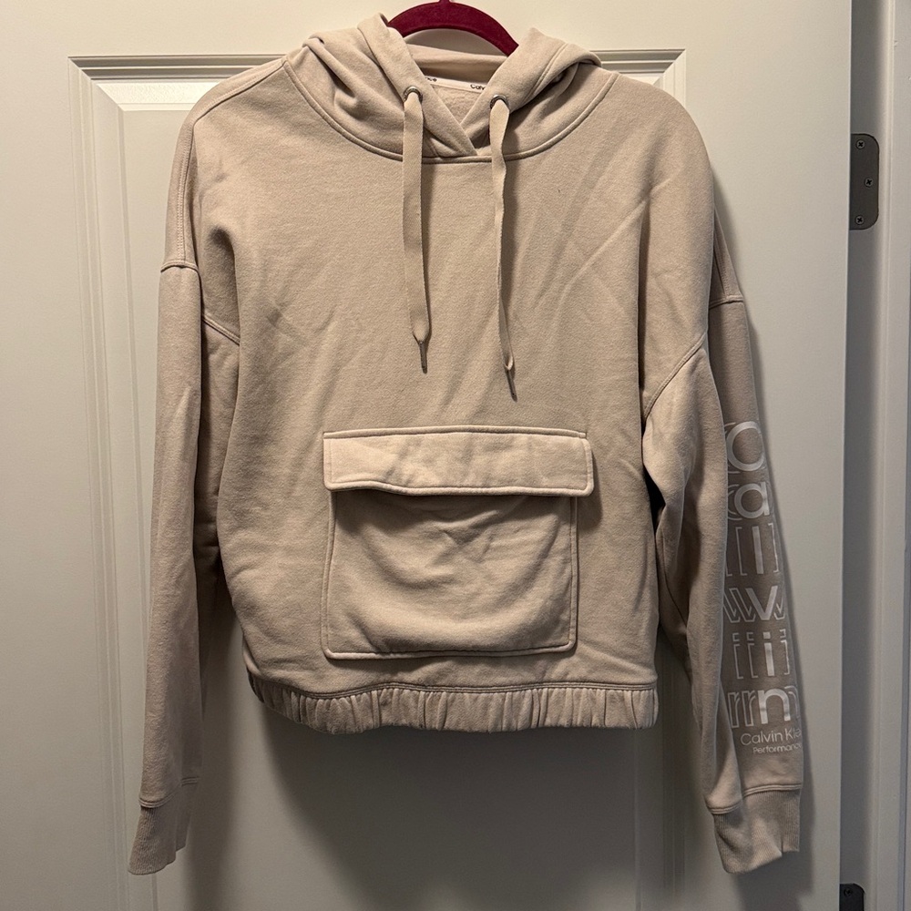 Calvin Klein Women's Tan Cowl Neck Sweater